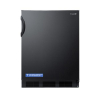 Accucold 24" Wide Built-In All-Refrigerator Black FF6BKBI7
