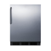 Accucold 24" Wide Built-In All-Refrigerator, ADA Compliant FF6BKBI7SSTBADA