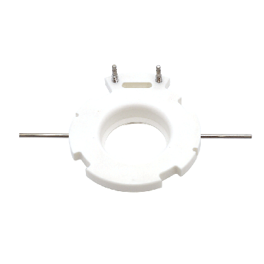 Bioptechs FCS2 Standard White Top Complete (with screws and 1.5mmID, straight Perfusion Ports)