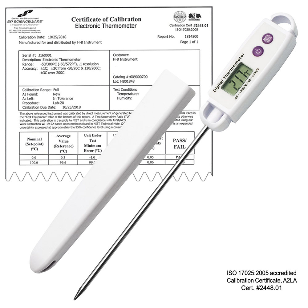 DURAC Electronic Surface-Temperature Thermometers