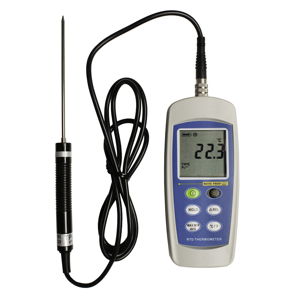 Durac RTD Electronic Thermometer;-100 To 300C,PT100 Probe Lab Equipment ...