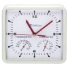 Durac Thermometer-Hygrometer Square Clock; -30/50C