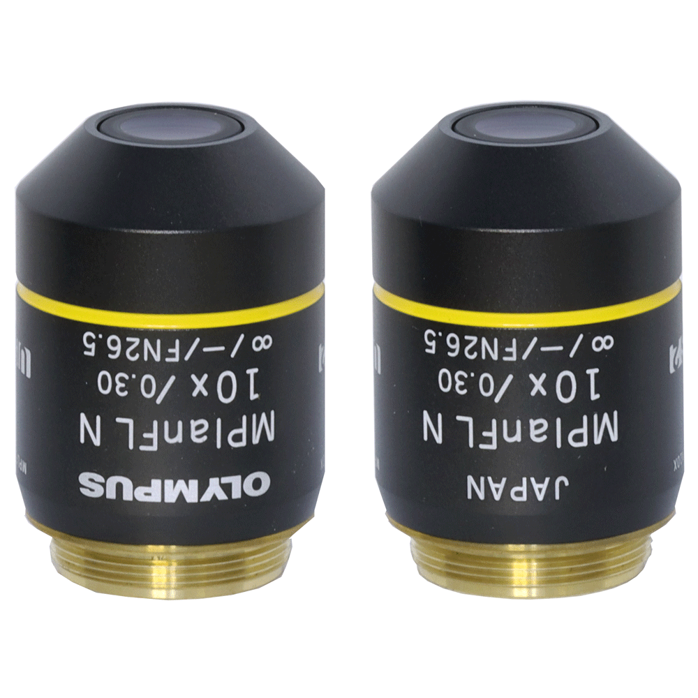 Olympus MPlanFL N 10x 0 30na Objective Lab Equipment Spectraservices