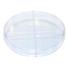 Bioplast Kord 100 x 15 Quad-Plate Petri Dish, Slippable (qty 500)