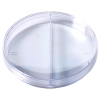 Bioplast Kord 100 x 15 Bi-Plate Petri Dish, No Rim for Automation, ISO Mark (qty 500)