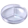 Bioplast Kord 100 x 15 Tri-Plate Petri Dish, No Rim for Automation (Qty 500)