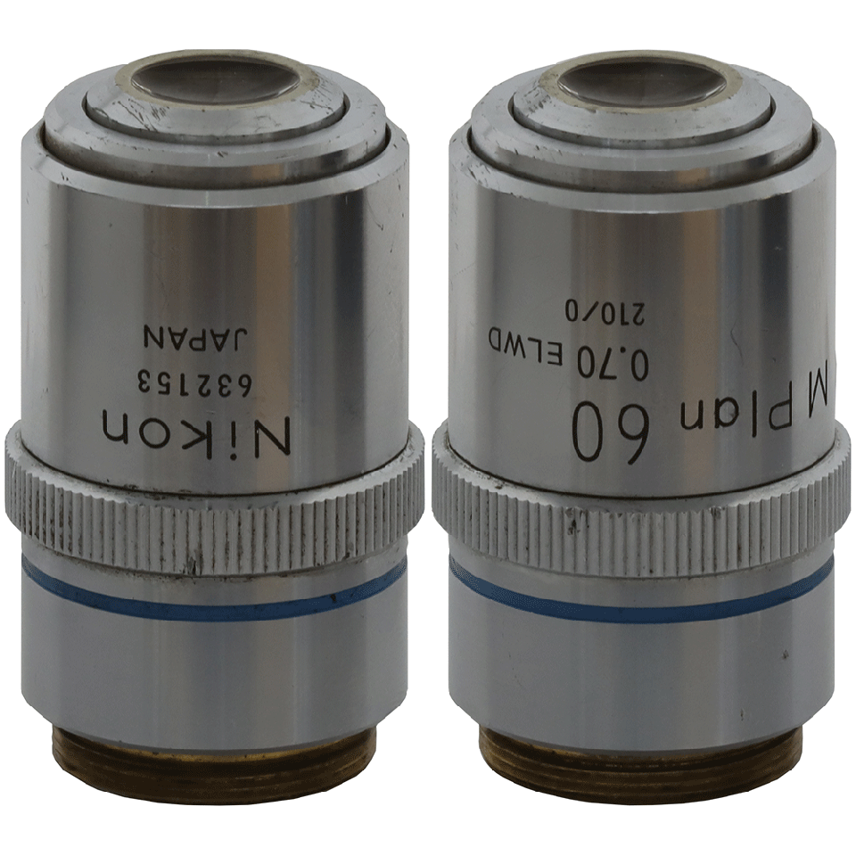 Nikon M Plan 60x/0.70na ELWD Microscope Objective