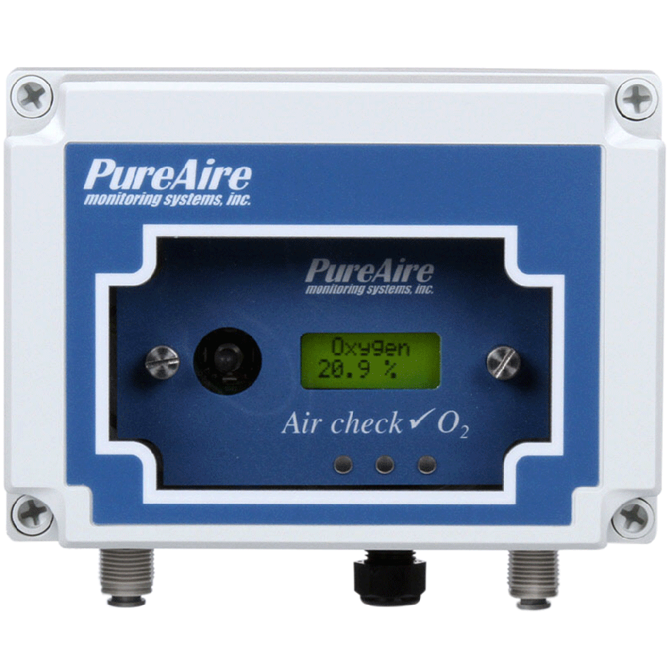 PureAire 99016 Oxygen Deficiency Monitor with Sensor