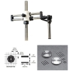 SMS20-28-TM Heavy Duty Ball Bearing Boom Stand for Leica Stereo Microscopes with Table Mount