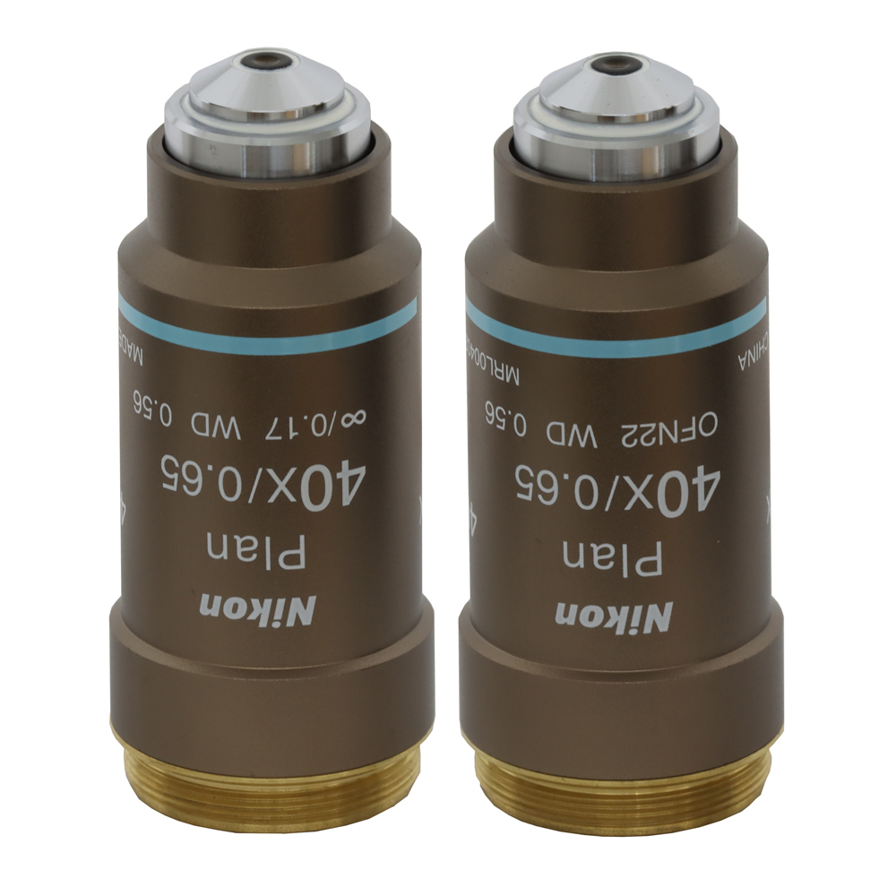 Nikon CFI Plan 40x/0.65na Microscope Objective Lab Equipment 