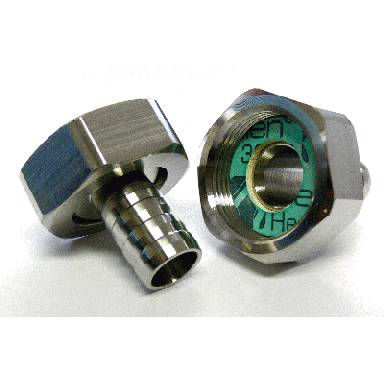 Julabo Adapters G1 1/4" Female to Barbed Fitting for Tubing 3/4" Inner Dia. Model # 8890045 (Pair)