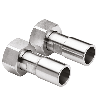 Julabo Adapters M30x1,5 Female to Tube 1" Model # 8890087 (Pair)
