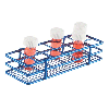 Heathrow Coated Wire Tube Rack 20-25mm 2x6 Format, Blue 120085