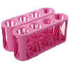 Heathrow Adapt-A-Rack Adaptable Multi-Tube Rack, Pink 120189