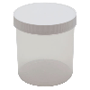 40oz  PP Polypropylene Straight-Sided Jar Case 24
