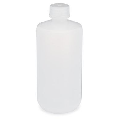 Diamond RealSeal, Narrow Mouth Boston Round, LDPE with PP Closure, 500mL #7070500