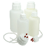 Vacuum Bottle, Heavy Duty, PP with White PP 53mm Screw Cap, 2 L #7082000