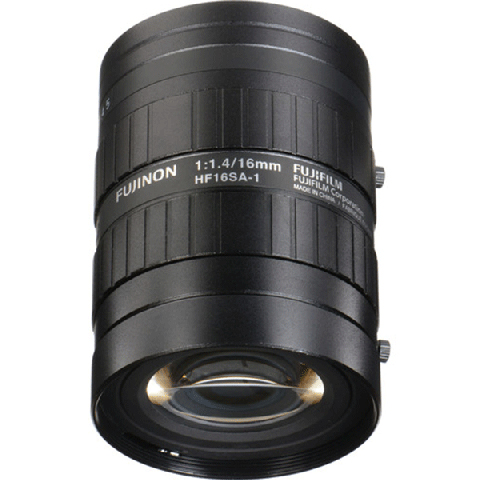Fujinon HF16SA-1 Manual Iris Focus Lens 1:1.4 16mm 
