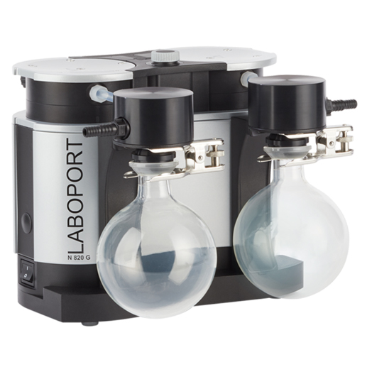 KNF Laboport Vacuum Pump System SR 820 G Lab Equipment