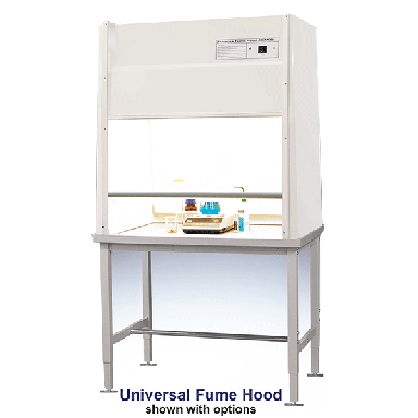 30" Universal Fume Hood with Explosion Proof Light 93023