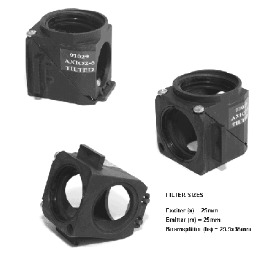 91029 Zeiss Axio Imager with tilted emission filter (push & click)