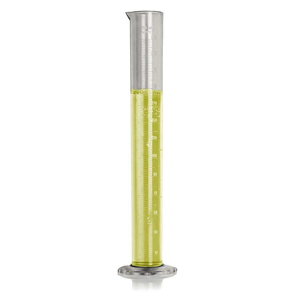 BEL-ART 250ML CLEAR TPX GRADUATED CYLINDER Lab Equipment ...