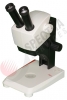 Leica EZ4 Stereozoom Microscope 10x Eyepieces, Transmitted and Reflected LED Light Stand