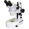 Nikon SMZ745 Stereo Microscope with LED Brightfield Darkfield Transmitted Stand and Dual Goosenecks