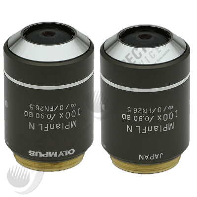 Olympus MPlanFL N 100x/0.90na BD Objective Lab Equipment | Spectra 