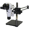 Nikon SMZ800N Trinocular Stereo Microscope on Dual Arm Boom Stand