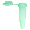 Bio Plas 0.5mL Thin Wall Micro Tube with Attached Cap, Green (Pack of 1000) Model # 5050-5