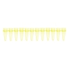 Bio Plas 12 Strip 0.2mL Thin Wall Micro Tube, Yellow (Pack of 100) Model # 5020-3
