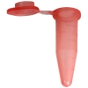 Bio Plas 0.2mL Thin Wall Micro Tube with Attached Cap, Red (Pack of 1000) Model # 5045-2