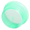 Bio Plas Uni-Flex Safety Caps for 13mm Culture Tubes, Green (Pack of 1000) Model # 6615