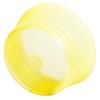 Bio Plas Uni-Flex Safety Caps for 10mm Blood Collecting, Yellow 1000 Ct. Model # 6530