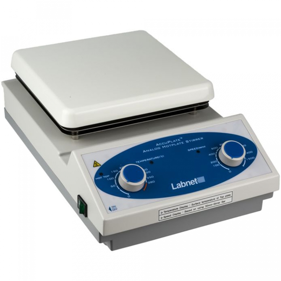 Hot plate digital stirrer w/ring RSLAB-2C, inox - Laboratory equipment