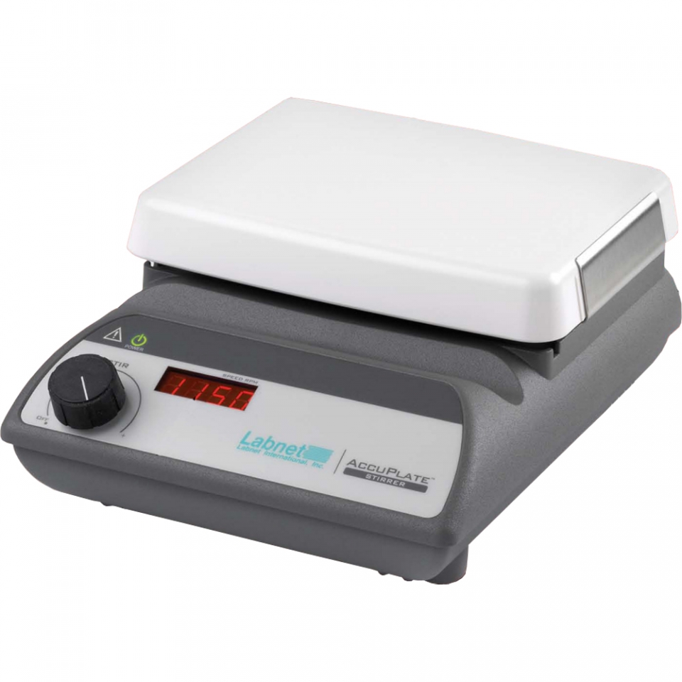 Labnet AccuPlate Digital Magnetic Stirrer 120V Model # D0410 Lab Equipment