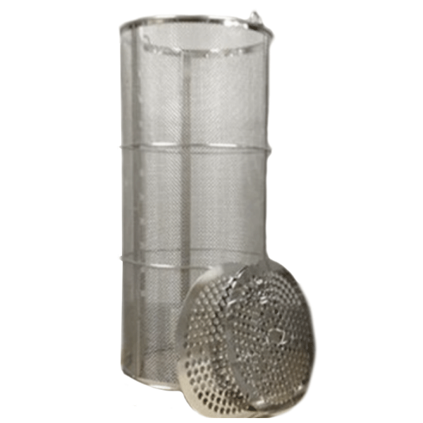 Yamato Mesh Basket with 2 Adjustable Stainless Steel Perforated Plate ...