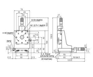 Line Drawing of BS61-60A Stage.