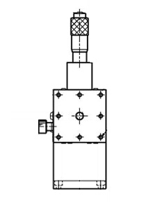 Image is a Line Drawing of BS31-40A  Stage.