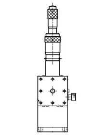 Image is a Line Drawing of BS31-40B  Stage.