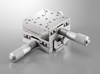 B59-70UA Manual 2 Axis Crossed Roller Micrometer Goniometer Tilt Stage 70 x 70mm Travel 3 Degrees