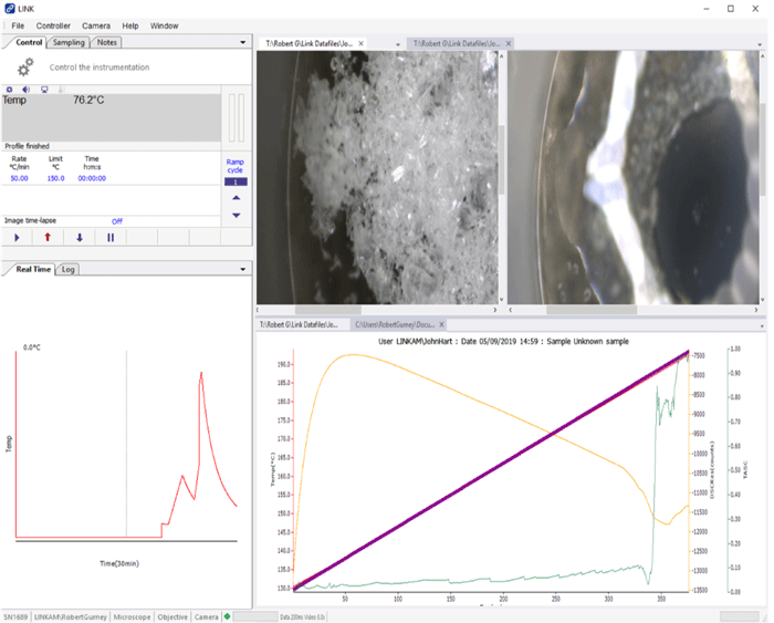 Linkam Thermal Analysis by Surface Characterisation 